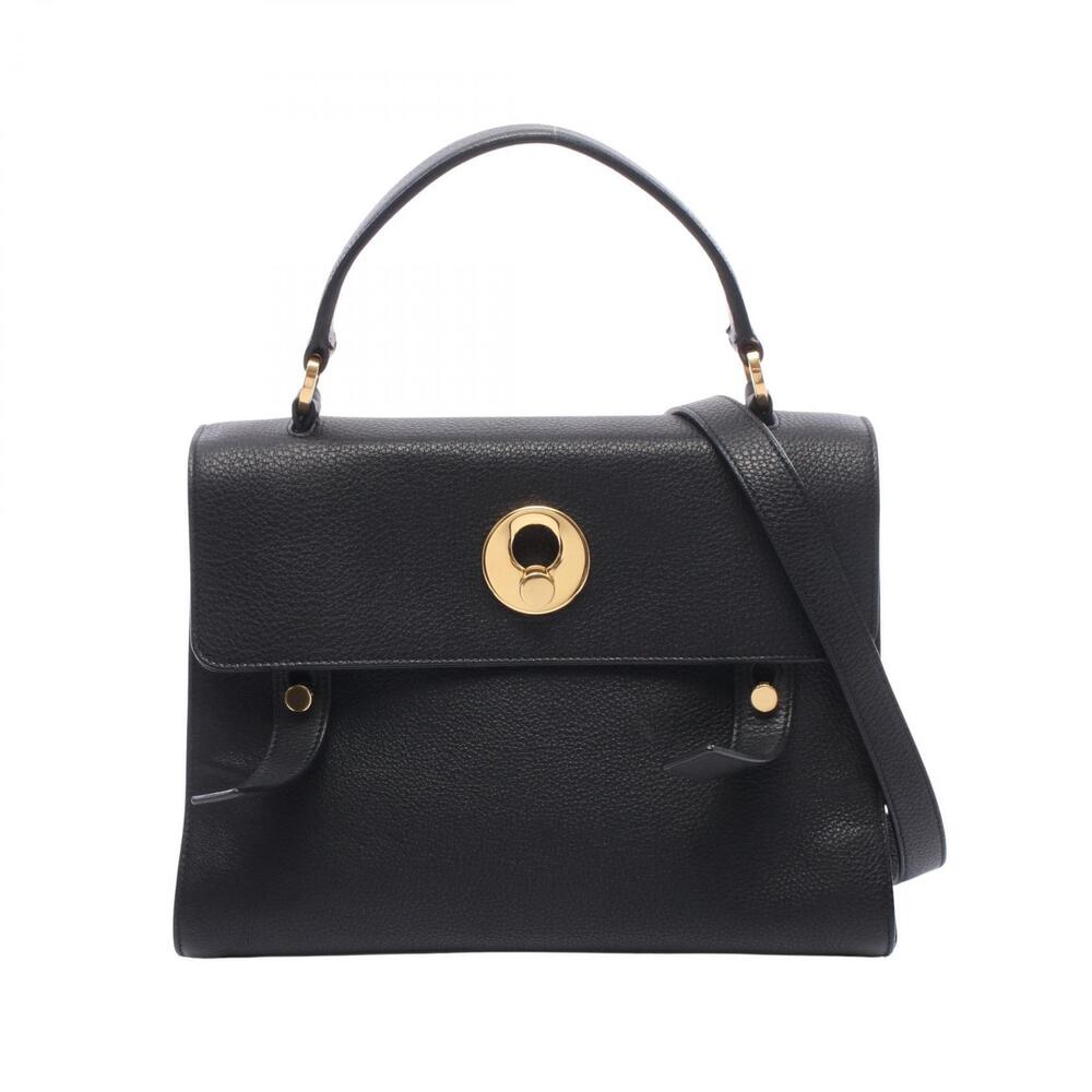Saint Laurent Paris Muse Two Handbag Leather Black